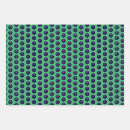 Libra Scales Zodiac Sign Design Geschenkpapier Set