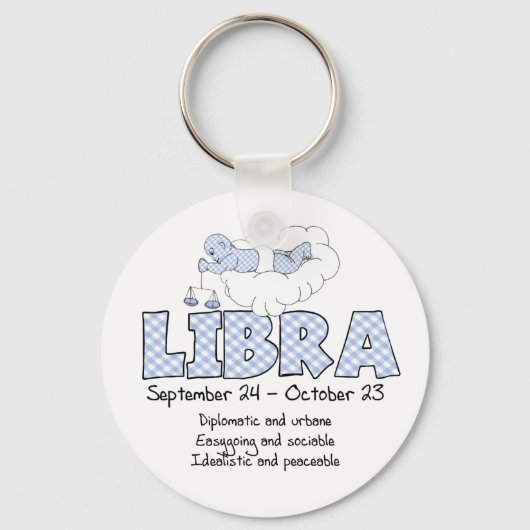 Libra Schlüsselanhänger (Vorderseite)