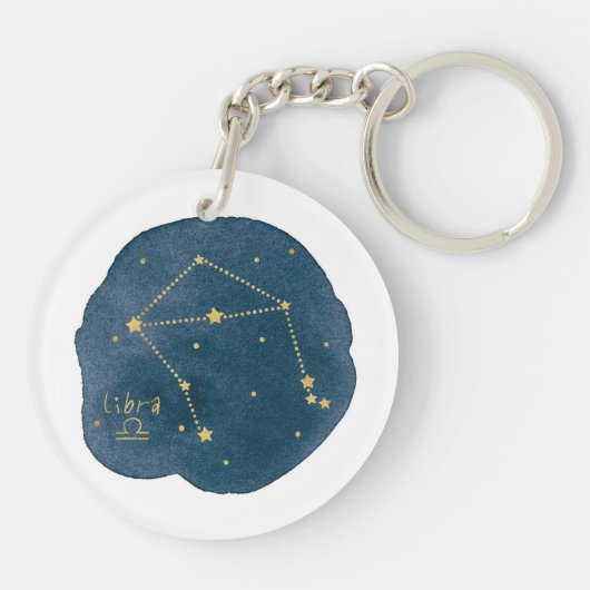 Libra Schlüsselanhänger (Rückseite)