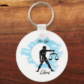 Libra Schlüsselanhänger (Vorderseite)