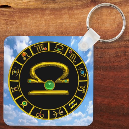 LIBRA SCHLÜSSELANHÄNGER (Rückseite)