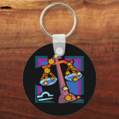 Libra Schlüsselanhänger (Vorderseite)