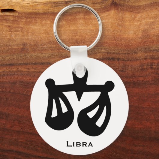 Libra-Schlüsselanhänger Schlüsselanhänger (Vorderseite)