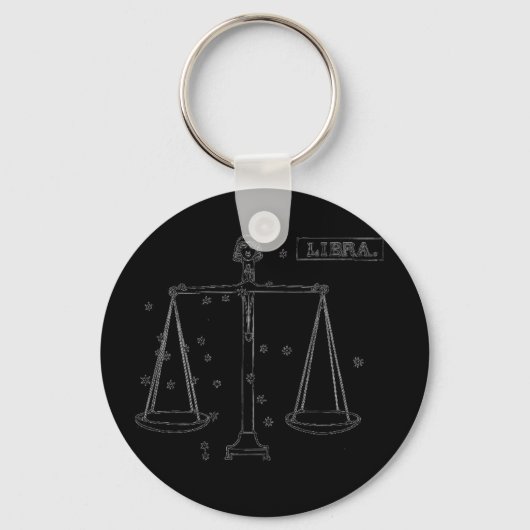 Libra-Schlüsselanhänger Schlüsselanhänger (Vorderseite)