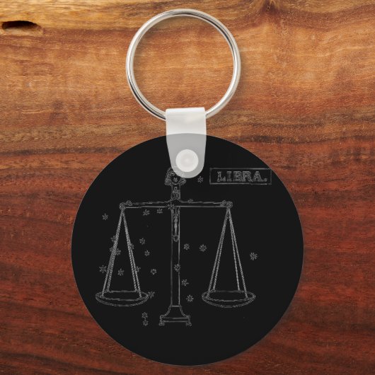 Libra-Schlüsselanhänger Schlüsselanhänger (Vorderseite)