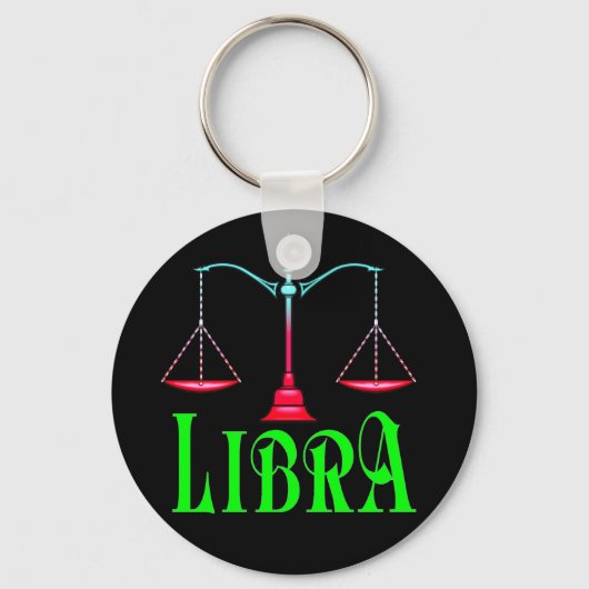 Libra-Schlüsselanhänger Schlüsselanhänger (Vorderseite)