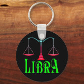 Libra-Schlüsselanhänger Schlüsselanhänger (Vorderseite)
