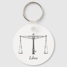 Libra-Schlüsselkette