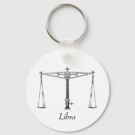 Libra-Schlüsselkette Schlüsselanhänger