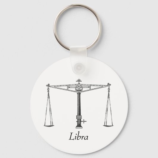 Libra-Schlüsselkette Schlüsselanhänger (Vorderseite)