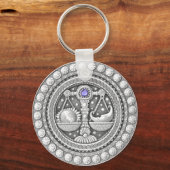 Libra-Schlüsselkette Schlüsselanhänger (Vorderseite)