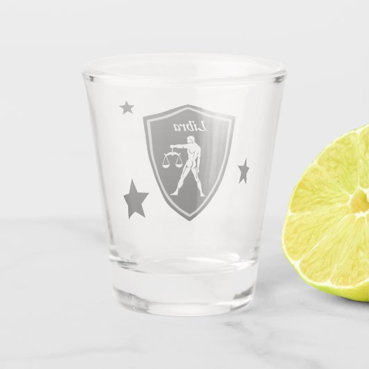Libra Schnapsglas (Rückseite)