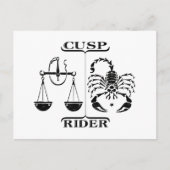 Libra/Scorpio Postkarte (Vorderseite)
