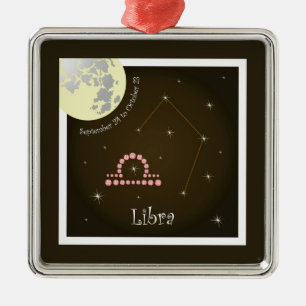 Libra September 24 bis Oktober 23 Ornament