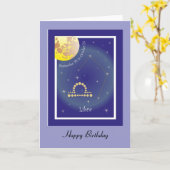 Libra September 24 to October 23 Energiearmut Karte (Gelbe Blume)