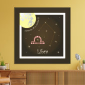 Libra September 24 to October 23 Leinwand (Insitu (Wohnzimmer))