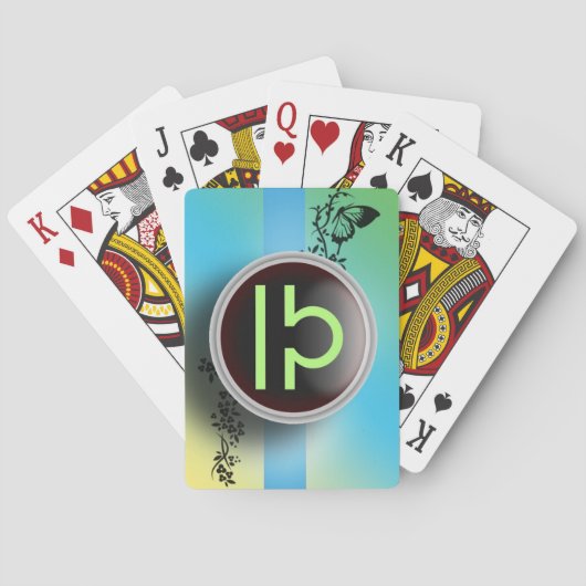 Libra Sign Playing Cards Spielkarten (Rückseite)