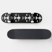 Libra-Silhouette Skateboard (Horizontal)