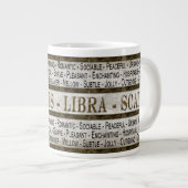LIBRA - SKALEN - KAFFEE/SOUP/JUMBO-TASSE - TEXT Jumbo-Tasse (Vorderseite Rechts)
