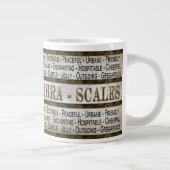 LIBRA - SKALEN - KAFFEE/SOUP/JUMBO-TASSE - TEXT Jumbo-Tasse (Rechts)