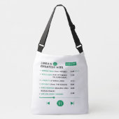 Libra Song Playlist Cross-Body Bag Tragetaschen Mit Langen Trägern (Vorderseite)
