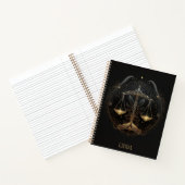 Libra Spiral Notebook Notizblock (Innenseite)