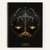 Libra Spiral Notebook Notizblock (Vorderseite)