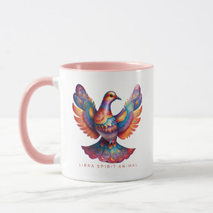 Libra Spirit Animal Dove Alebrije Female Tasse
