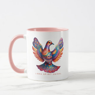 Libra Spirit Animal Dove Alebrije Female Tasse