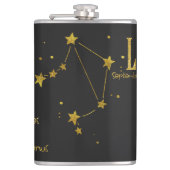 Libra Star Sign Flachmann (Vorderseite)