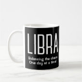 Libra Star Sign Zodiac Geschenk Kaffeetasse (Links)