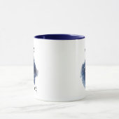 Libra Starry Night Constellation Individuelle Name Tasse (Zentrum)
