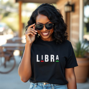 Libra-Sternzeichen Astrologie Retro-90er-Jahre Geb T-Shirt