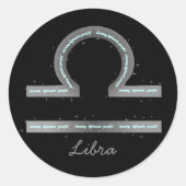 Libra Sticker (Vorderseite)