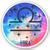 Libra Sticker (Vorderseite)