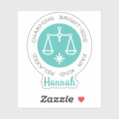 Libra Sticker (Blatt)
