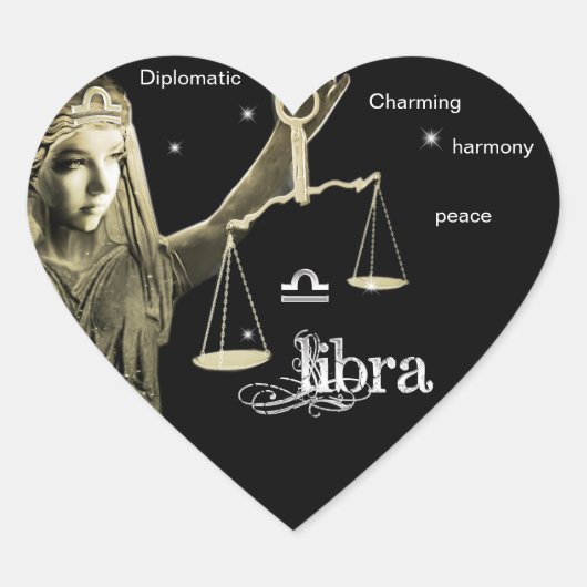Libra Stickers (Vorderseite)