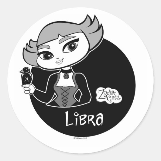 Libra Stickers (Vorderseite)