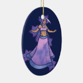 Libra Sword Belly Dancer Keramik Ornament (Rechts)