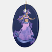 Libra Sword Belly Dancer Keramik Ornament (Links)