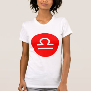 Libra-Symbol - Angepasstes Symbol T-Shirt