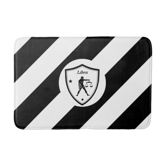 Libra-Symbol Badematte (Vorderseite)