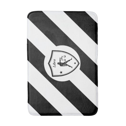 Libra-Symbol Badematte (Vorderseite Vertikal)