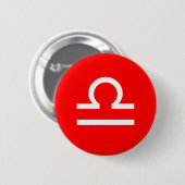 Libra-Symbol Button (Vorne & Hinten)
