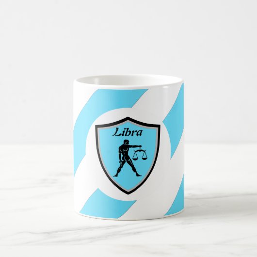 Libra-Symbol Kaffeetasse (Mittel)