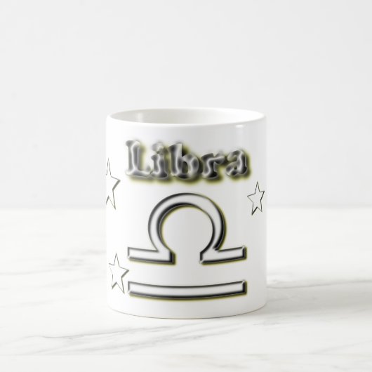 Libra-Symbol Kaffeetasse (Mittel)