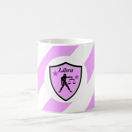 Libra-Symbol Kaffeetasse (Mittel)