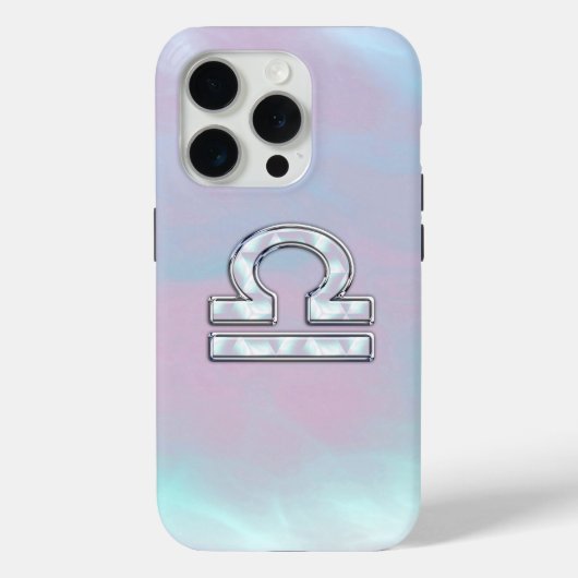 Libra Symbol Mutter von Pearl Style Case-Mate iPhone Hülle (Rückseite)