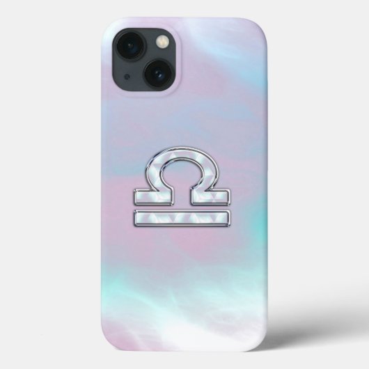 Libra Symbol Mutter von Pearl Style Case-Mate iPhone Hülle (Rückseite)