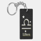 Libra-Symbol Schlüsselanhänger (Vorderseite links)